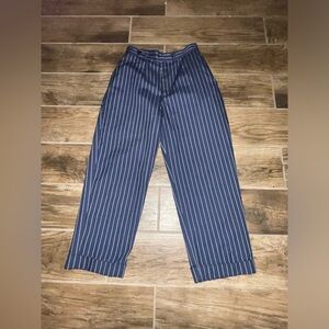 Moussy women’s pin stripe capri pants